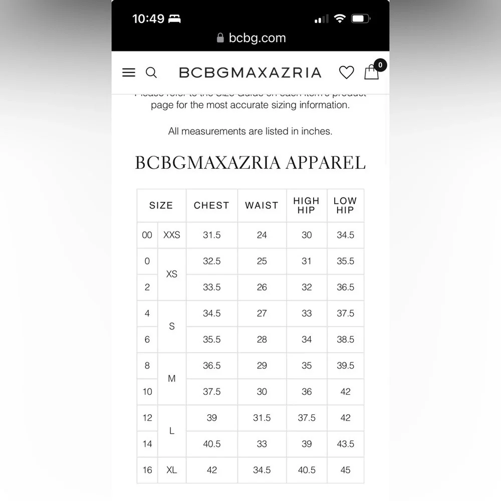 BCBGMaxAzria shop confidence